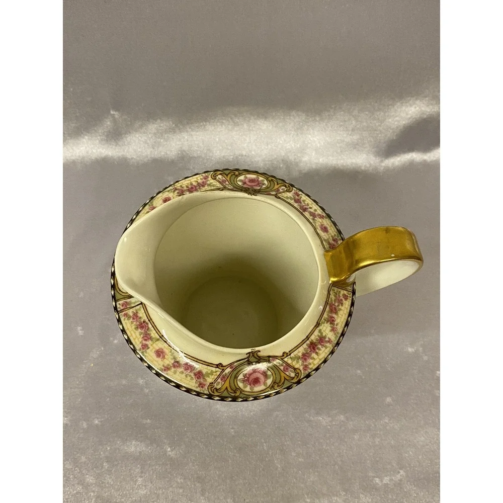 Theodore Haviland Limoges France Creamer Pink Rose 4